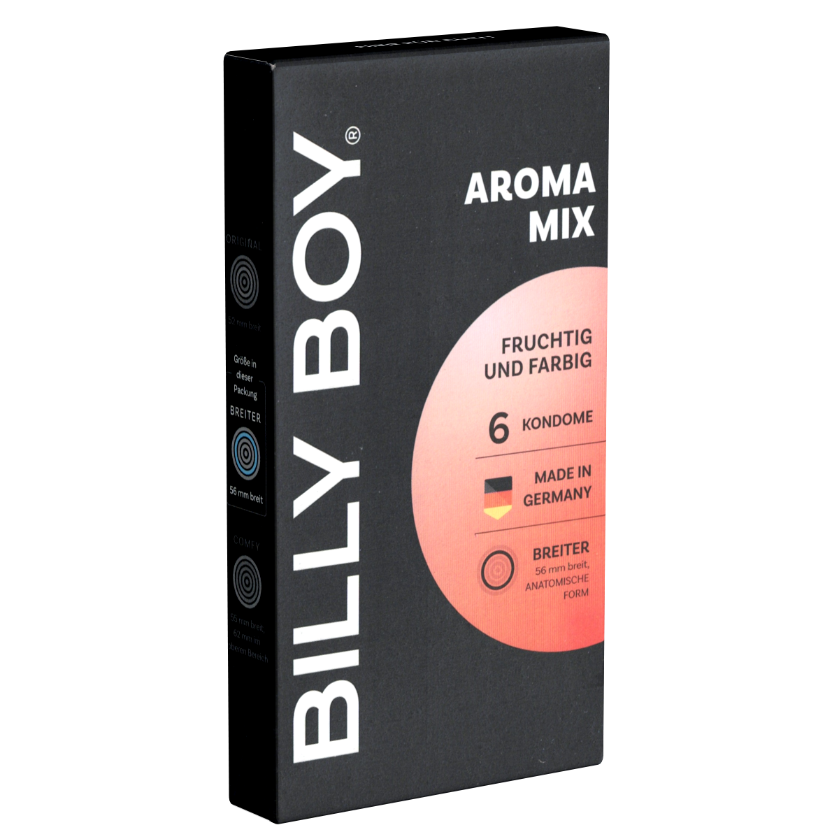 Billy Boy Single: Aroma Mix, 6 fruchtige Kondome