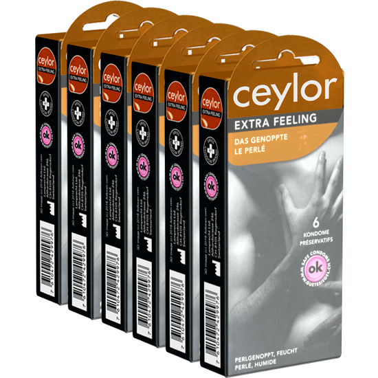 Ceylor Retail-Unit: Extra Feeling, 6x6 condoms