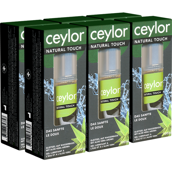 Ceylor Gleitgel: Natural Touch 6x100ml