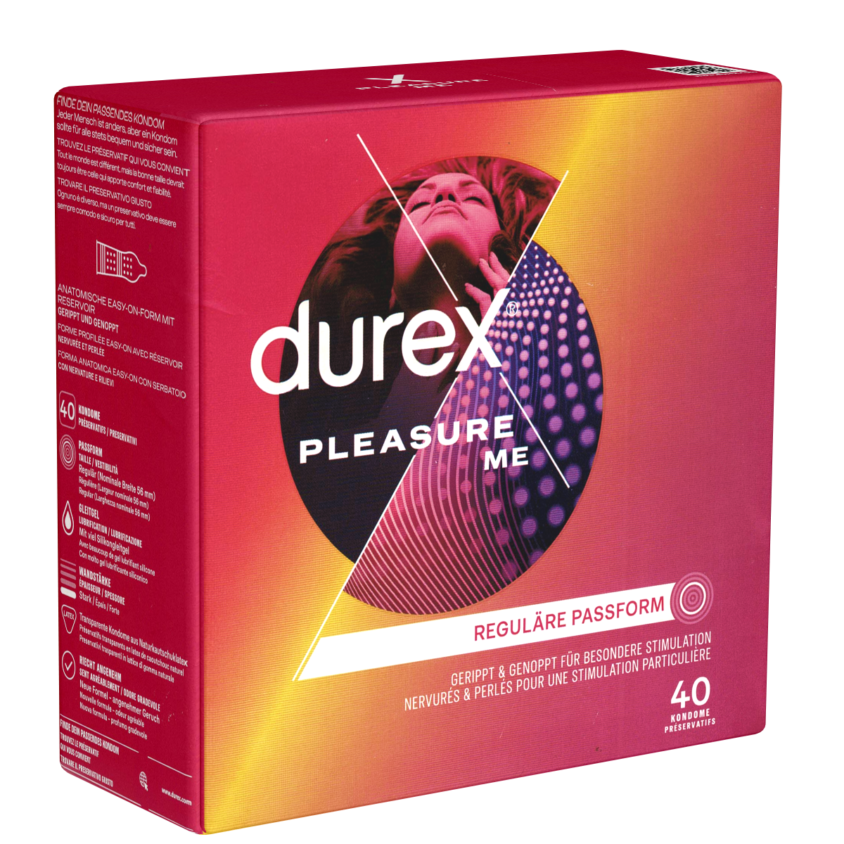 Durex Maxi-Pack: Pleasure Me, 40 Kondome