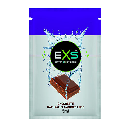 EXS Natural Flavoured Lube: Chocolate, 5ml foil