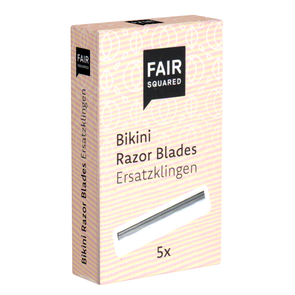 Fair Squared Intim-Rasur: Bikini Razor Blades, 5 Ersatzklingen