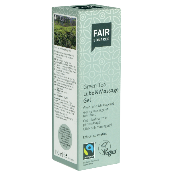 Fair Squared Gleitgel: Green Tea Lube & Massage Gel 150ml