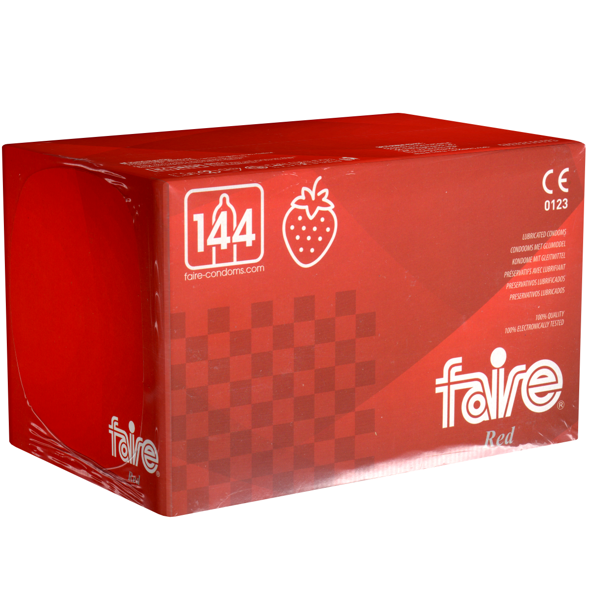 Faire Red Bulk-Pack, 144 condoms