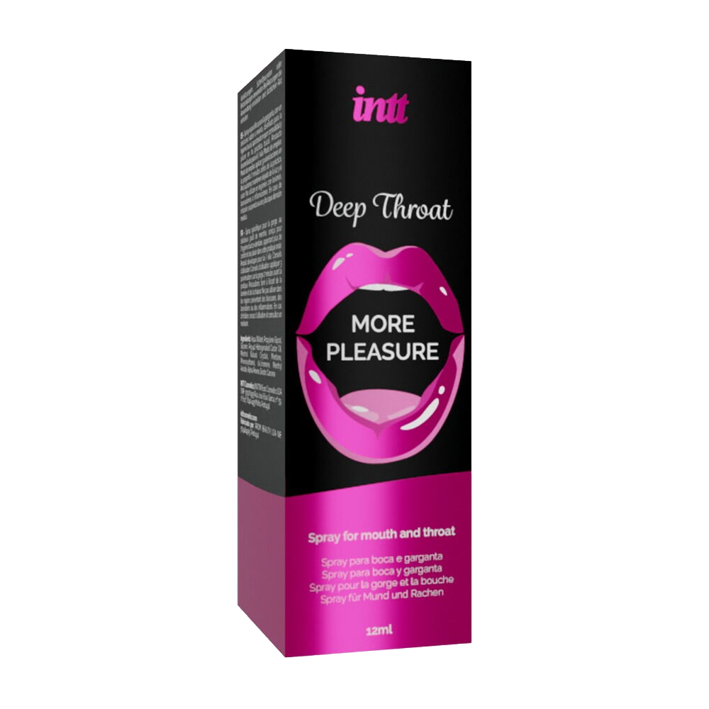 INTT «Deep Throat Spray» 12ml Oralsex Spray mit Minz Geschmack