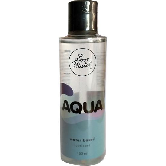 Love Match Gleitgel: Aqua, 150ml italienisches Gleitgel