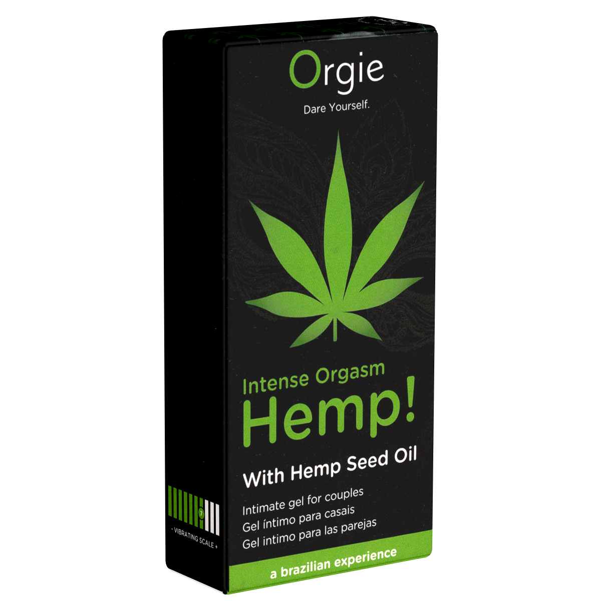 Orgie Arousal Gel: Hemp! Intense Orgasm - Intimate Gel for Couples, 15ml