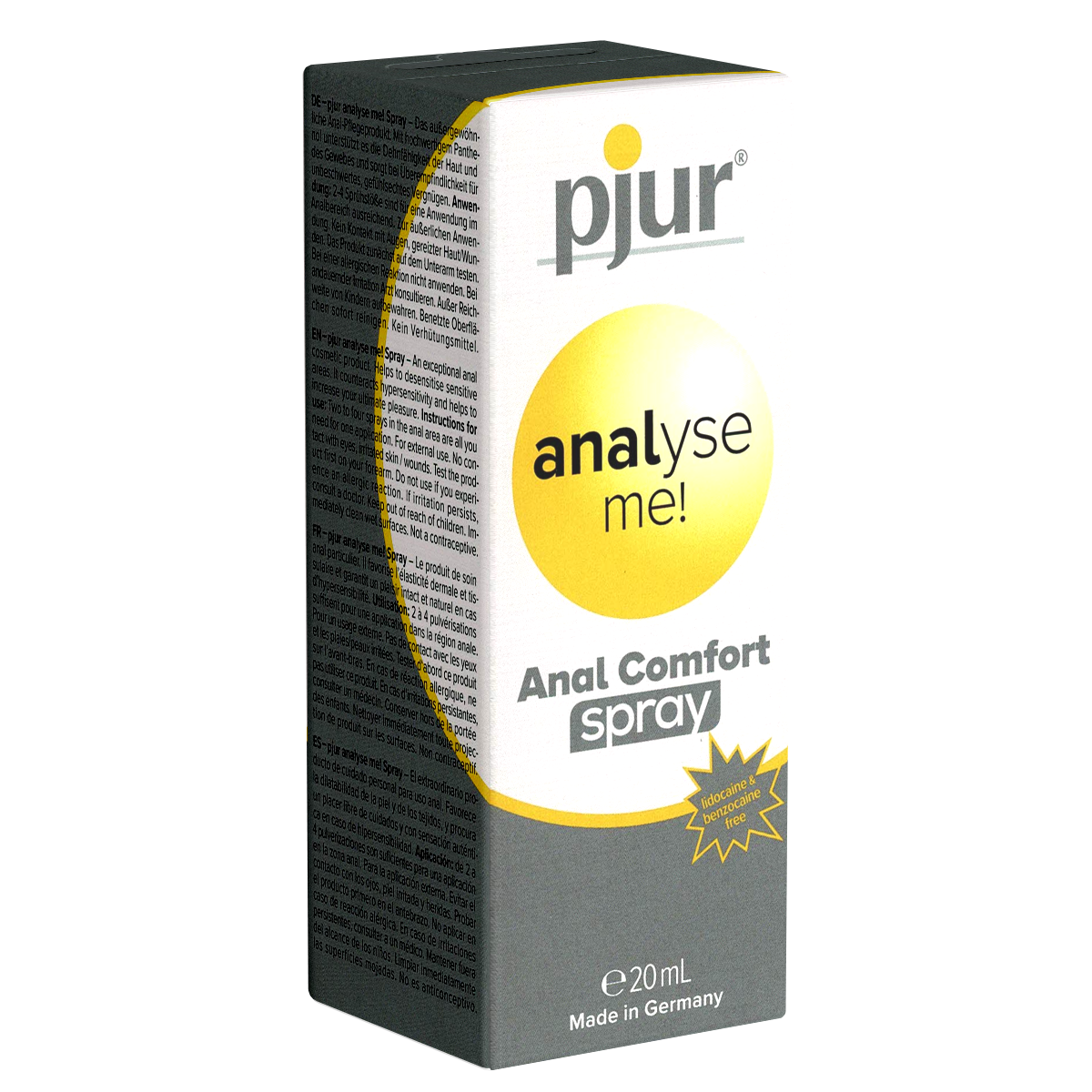 pjur® ANALYSE ME: Anal Comfort Spray, 20ml