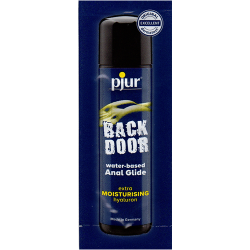 pjur® BACK DOOR: Waterbased Anal Glide, 2ml Foil