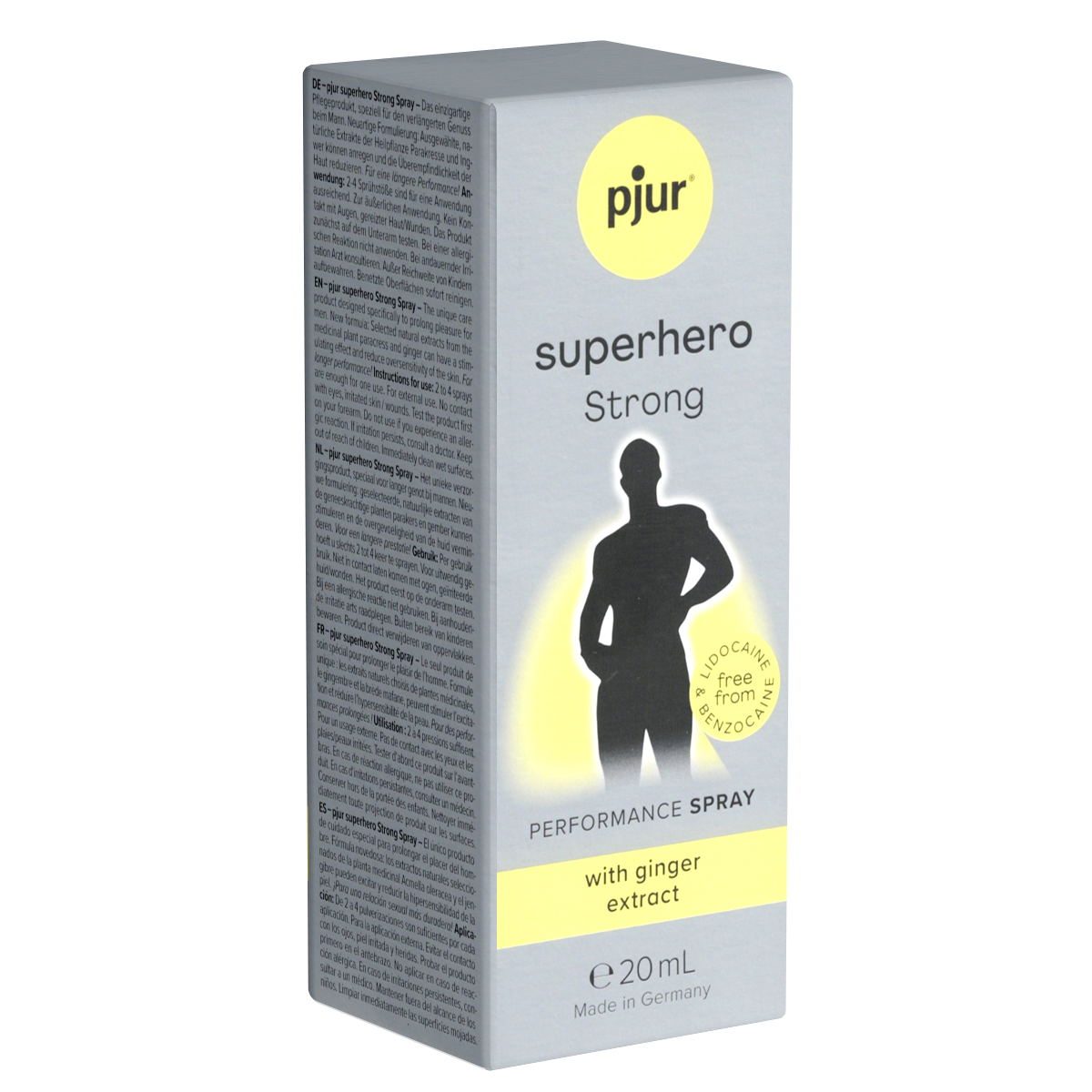 pjur® SUPERHERO: Strong Performance Spray, 20ml