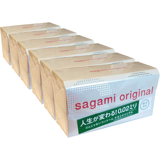 Sagami Retail-Unit: Original, 6x12 Kondome