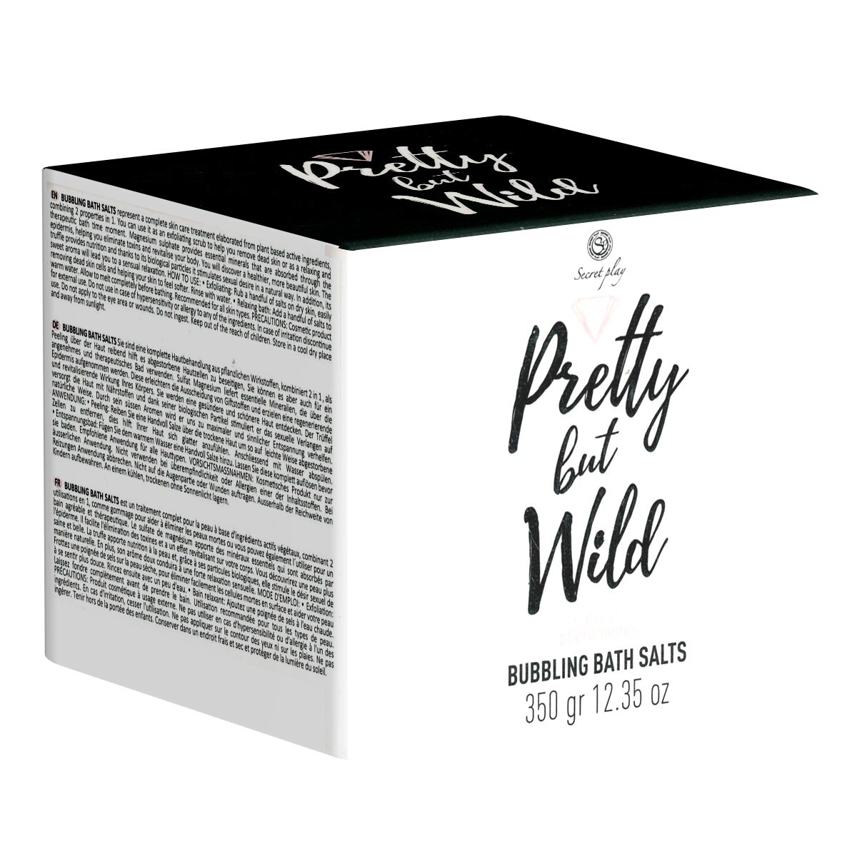 Secret Play «Pretty But Wild» 350g Bath Salt with Natural Pheromones