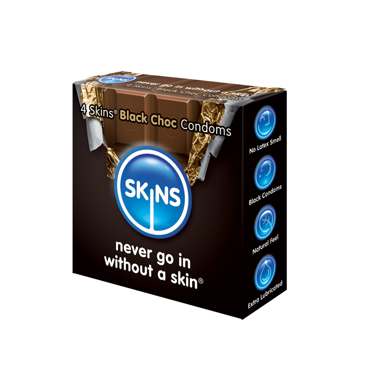 Skins Retail-Unit: Chocolate 6x4 condoms