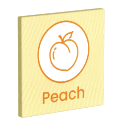 Lovelyness «Peach» 1 leckeres Kondom mit extrem fruchtigem Pfirsich-Geschmack beim Akt der Liebe