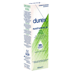 Durex «Naturals Extra Sensitive» Intimgel, 50ml Gleitgel, 100% natürlich
