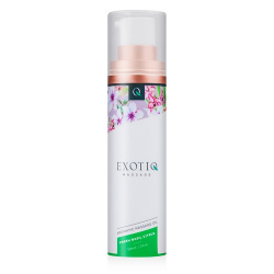 Exotiq  «Fresh Basil Citrus» 100 ml erfrischend duftendes Massageöl - seidig-weich & pflegend