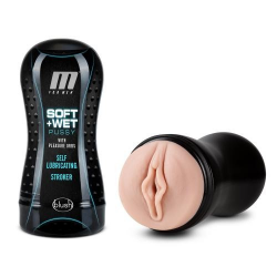 M for Men «Soft and Wet» Muschi mit Lustkugeln, selbstbefeuchtend