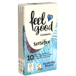 feelgood «sensitive» 10 extra befeuchte und gleitfähige Kondome