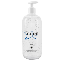 Just Glide «Anal» 500ml Gleitgel auf Wasserbasis mit optimiertem pH-Wert für anales Vergnügen