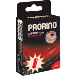 Prorino «Libido Caps» for women, 5 red capsules for the woman