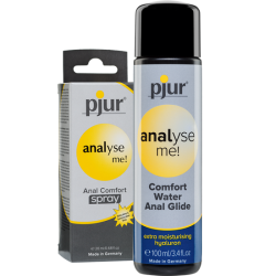 ! pjur® ANALYSE ME! «Duo Pack» das Kombi-Paket für super feuchten Anal-Spaß mit vollem Gefühl, 100ml + 20ml