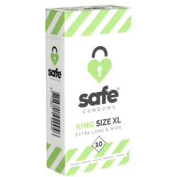 Safe «King Size XL» Condoms, 10 große Kondome für ein sicheres Gefühl