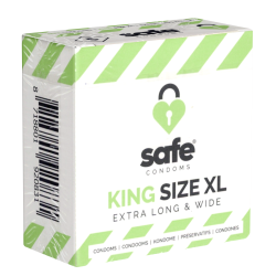 Safe «King Size XL» Condoms, 5 große Kondome für ein sicheres Gefühl