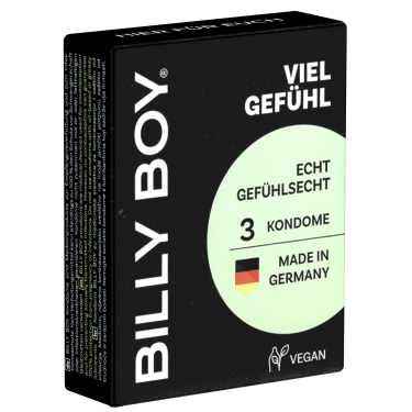 Billy Boy «Viel Gefühl» 3 Kondome, gefühlsecht perfekt sitzend, mit Duft