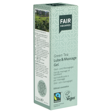 Fair Squared «Green Tea» Lube & Massage Gel mit Grüntee-Extrakt 150ml