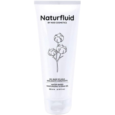 NUEI Cosmetics «Naturfluid» natürliches Gleitgel ohne Zusatzstoffe, 200ml