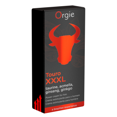 Orgie «Touro XXL» Power Cream For Him, Massagecreme für mehr Volumen und eine große Erektion 15ml