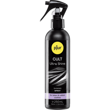 pjur® CULT «Shine» 250ml Silikon-Spray für die Pflege von Latexkleidung und Gummi