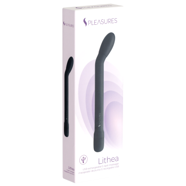 S Pleasures «Lithea» G-Spot Massager, spritzwassergeschützter G-Punkt-Vibrator mit 7 Vibrationsstufen