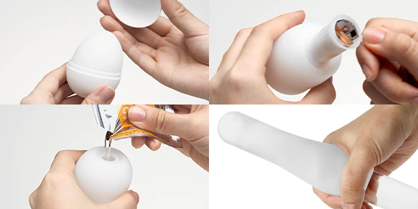 Tenga Egg Stronger «Cone» Einmal-Masturbator mit stimulierender Struktur (eckige Noppen)