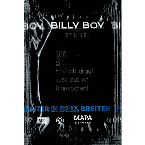 Billy Boy «Einfach drauf» (Easy on) 100 condoms for quick and easy handling, bulk pack