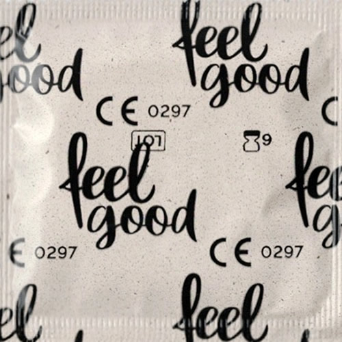 feelgood «classic» 10 klassische transparente, vegane Kondome