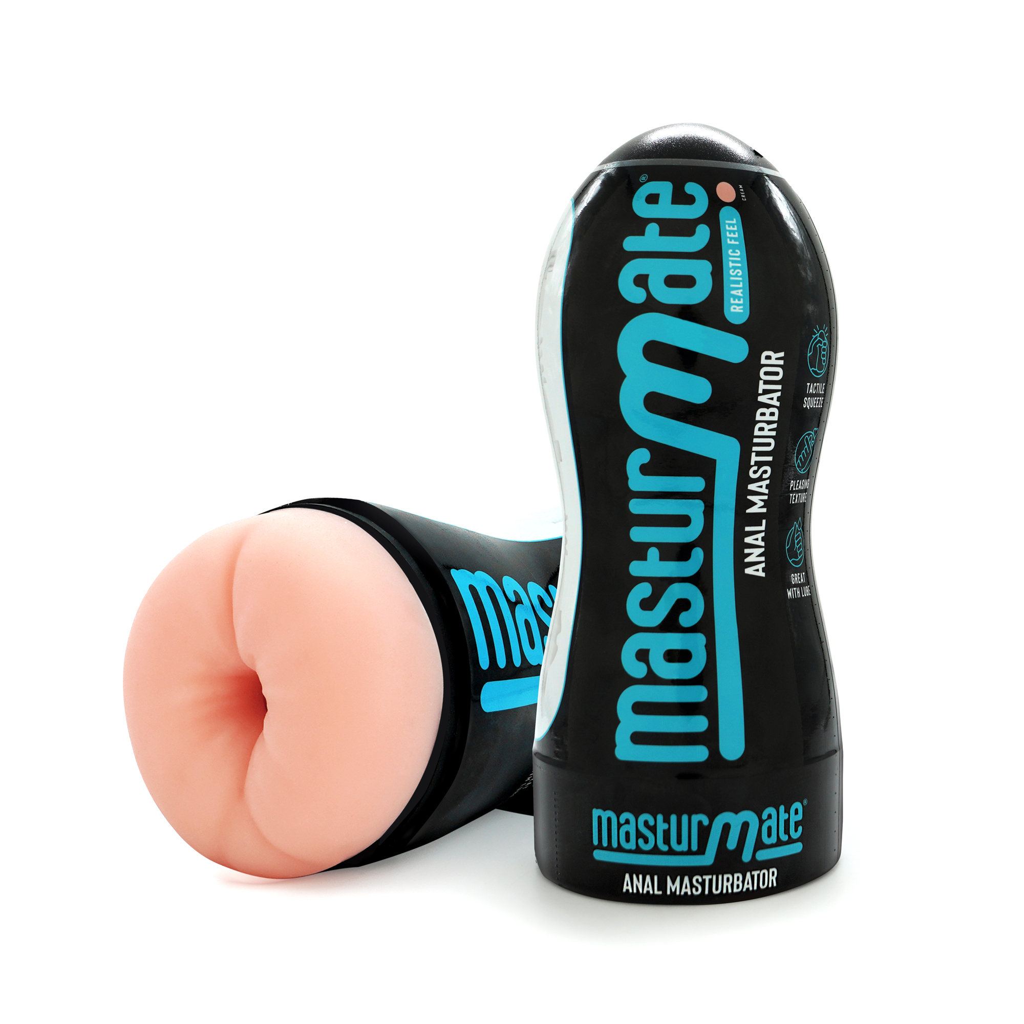 Masturmate «Anus Cream» realistischer Masturbator mit Anus-Öffnung und Stimulations-Struktur