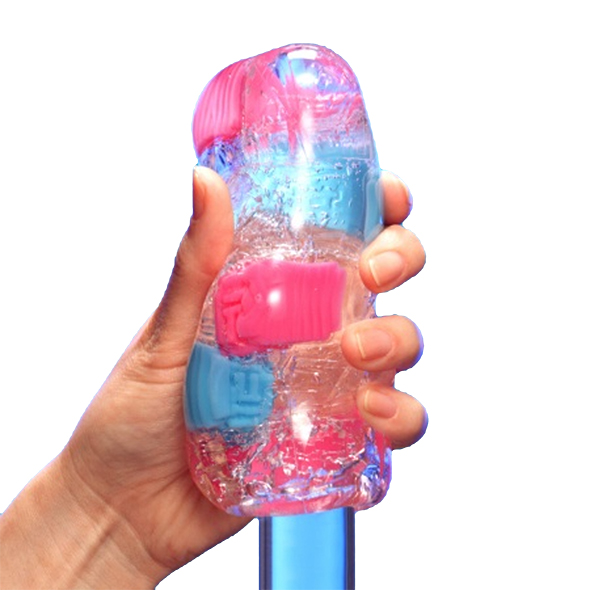 Tenga Bobble «Crazy Cubes» wiederverwendbarer Masturbator mit spannender Reizstruktur