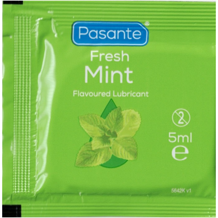 Pasante «Flavoured Lubes» 144 Pack of Water-Based Lubricants, 4 Delicious Flavours, Vegan-Friendly