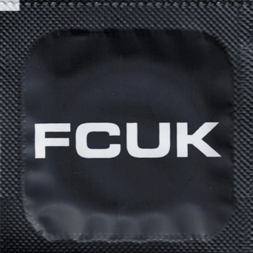 FCUK «Thin Condoms» Black, 12 dünne, veganfreundliche Kondome