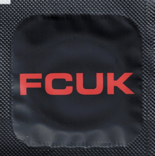 FCUK «Thin Condoms» White, 12 thin, vegan-friendly condoms