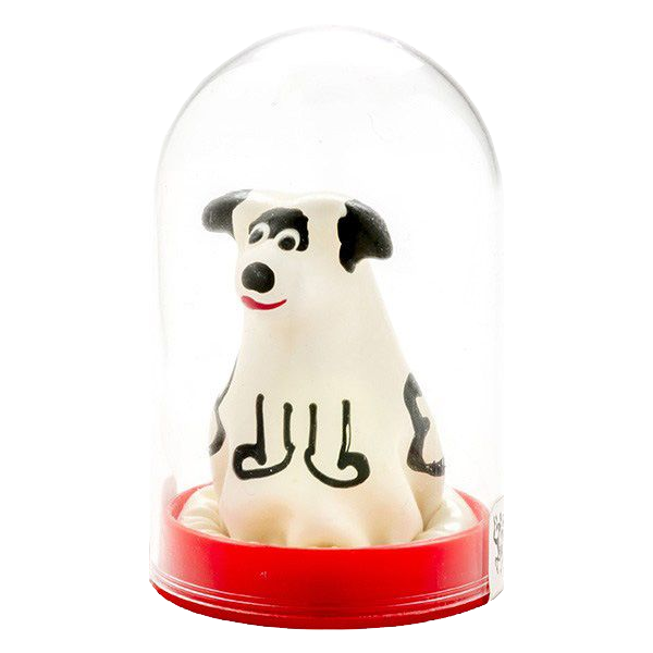 Novelty condom with figure «Dalmatian» 1 piece, hand painted