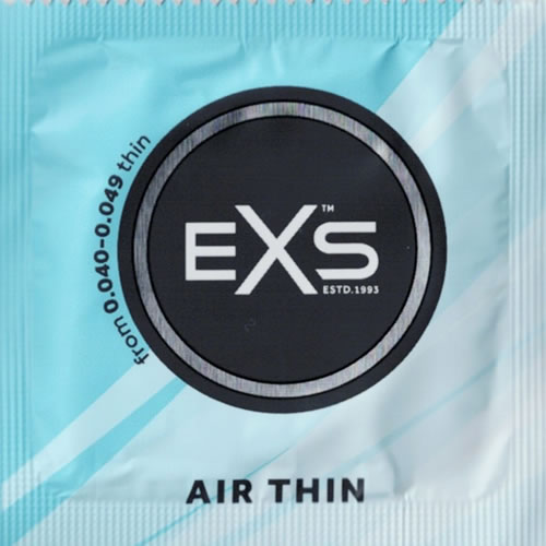 EXS Vorratsbeutel «Air Thin» 100 extradünne Kondome für ein Gefühl wie ohne Kondom