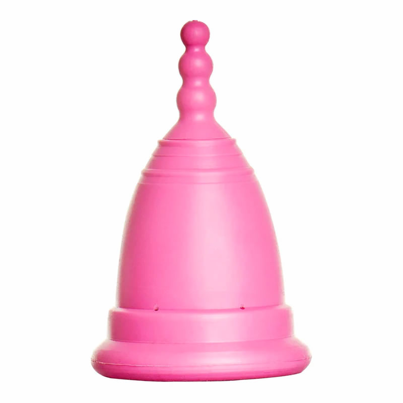 Loovara «Period Cup» (size M) pink menstrual cup - the environmentally friendly alternative to pads & tampons