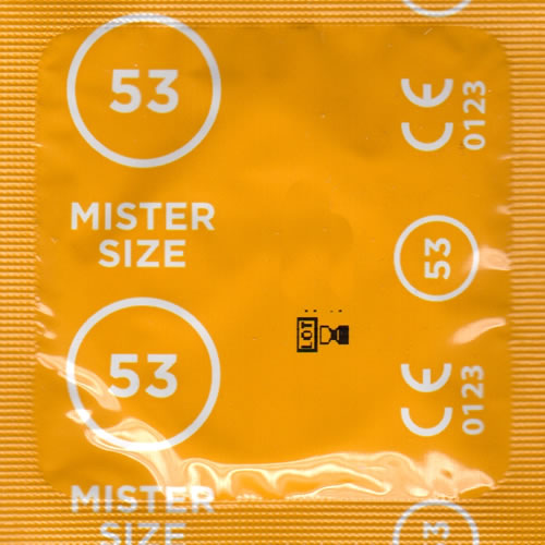 Mister Size «Probierpack L» (53mm, 57mm, 60mm) 3 x 3 Kondome zum Anprobieren und Austesten