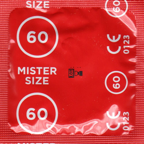 Mister Size «Trial Pack L» (53mm, 57mm, 60mm) 3 x 3 condoms to try on and test